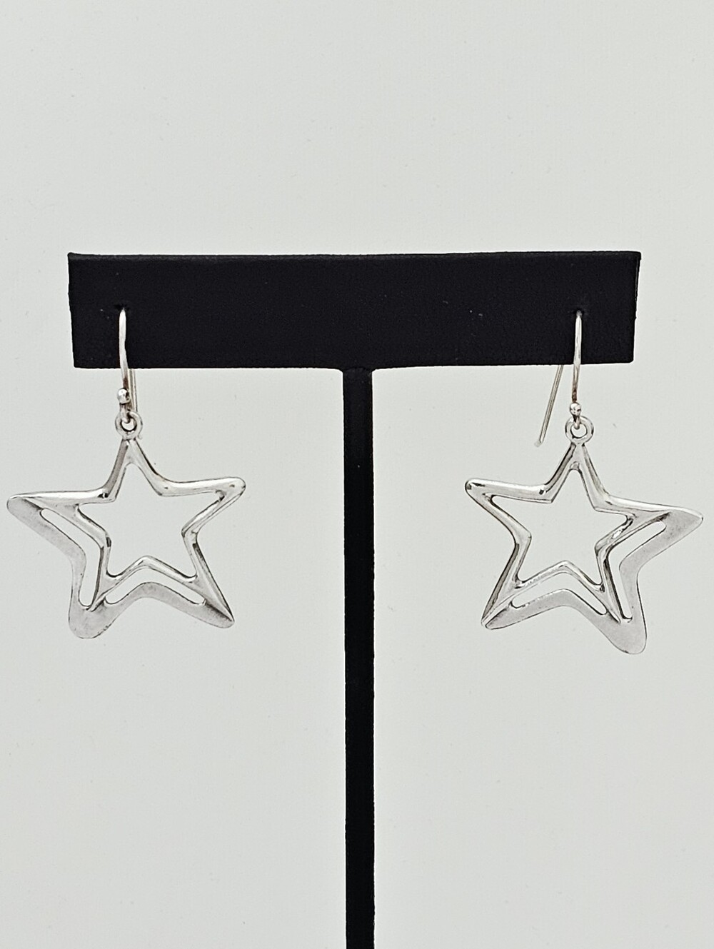 Silpada Sterling Silver 'Wish Upon A Star' Cutout French Wire Earrings W1403